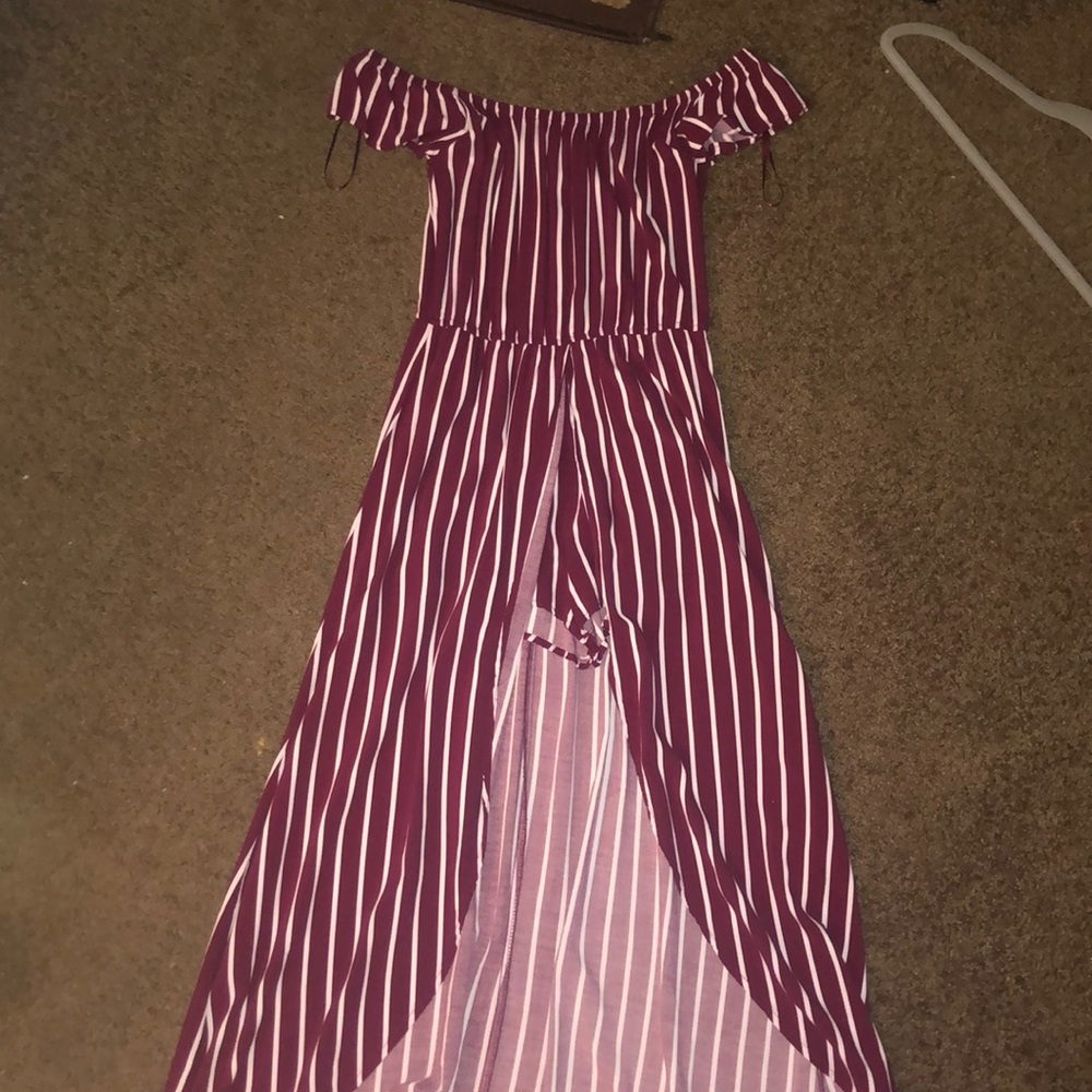 High Low Romper Dress